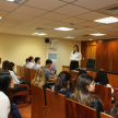 Los estudiantes de la carrera de Ingeniería Empresarial de la Universidad Paraguayo- Alemana dialogaron con distintos actores de la justicia.