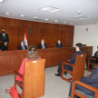 El acto de juramento se realizó en la Sala de Conferencias del Palacio de Justicia de Asunción.