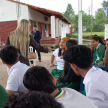 La charla estuvo a cargo de las juezas de Paz, María Montiel y Mirna González. Así también, estuvo presente la jueza Penal de la Niñez y Adolescencia de Villarrica, Lida Castillo.