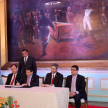 Horacio Cartes agradeció el acompañamiento de la presidenta de la Corte Suprema, Alicia Pucheta, en el proyecto que firmaron.