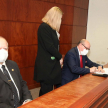 Autoridades judiciales tomaron juramento a notarios públicos.
