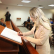 Ministro Ramírez Candia presidió juramento de actuarios