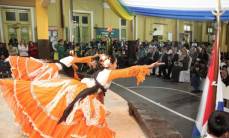 El presidente de la Corte participó de un acto festivo en la Escuela “República del Brasil”
