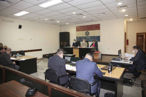 Desarrollo de una audiencia oral en la capital