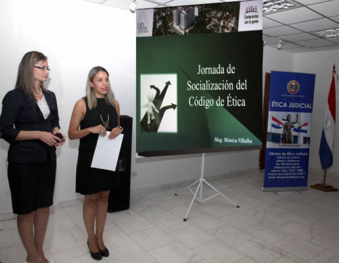 La primera jornada de socialización del Código de Ética se desarrolló en el Museo de la Justicia.