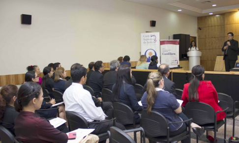 Realizaron jornadas de difusión en la Circunscripción Judicial de Cordillera.