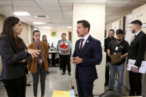 Prosiguen relevamientos técnicos en juzgados de la Capital para optimizar espacios y fortalecer el servicio de justicia.