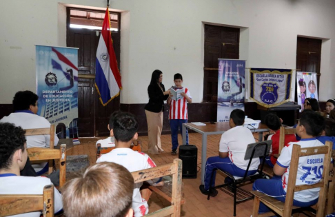 Programa Educando en Justicia inició su agenda de actividades en Amambay.