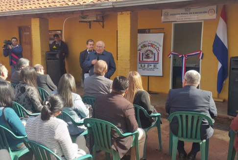 El acto contó con la presencia del ministro Sindulfo Blanco