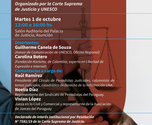 Taller internacional sobre libertad de expresión