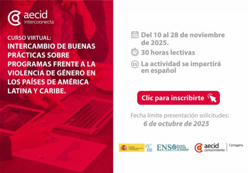 Realizarán intercambio de Buenas Prácticas sobre Programas frente a la Violencia de Género
