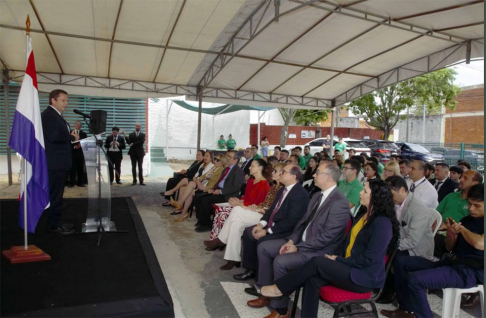 El presidente de la Corte Suprema de Justicia, doctor Alberto Martínez Simón, encabezó el acto que dio inicio a la digitalización certificada de los primeros 100.000 folios del Registro Unificado Nacional (RUN).
