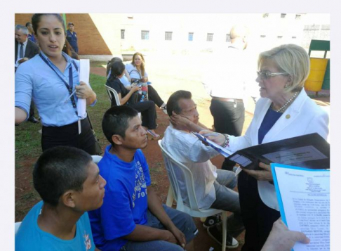 La actividad, que fue realizada en cumplimiento del mandato constitucional de supervisar y controlar establecimientos penitenciarios.
