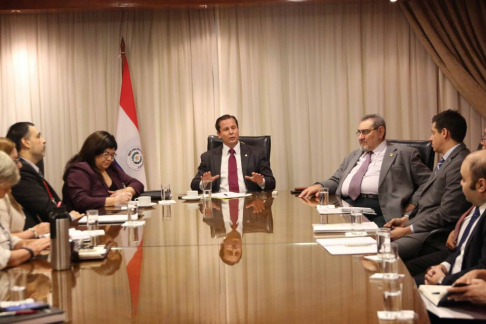 Los ministros integrantes del Consejo de Superintendencia de la Corte Suprema de Justicia se reunieron con directores del Poder Judicial.