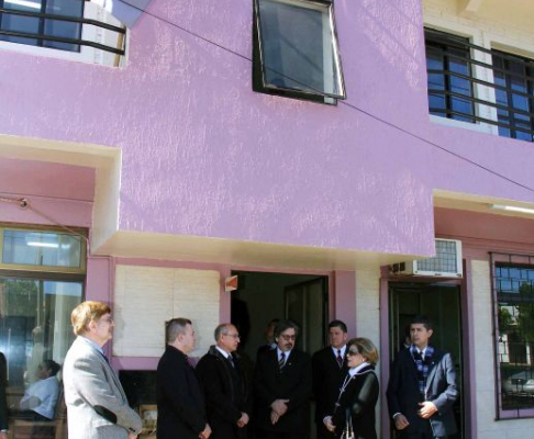 La nueva sede de los juzgados de Santa Rita está situada en la Avenida Santa Rita y España.