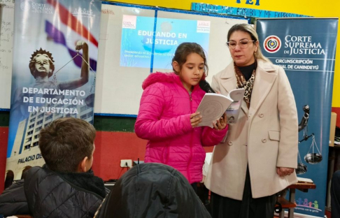   Canindeyú: Con la participación de más de 1200 personas culminaron las jornadas del Programa Educando en Justicia