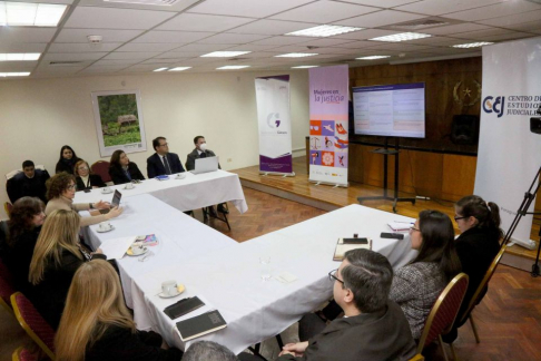 Segunda mesa de trabajo enfocada en el Plan Institucional de Transversalidad de Género del Poder Judicial.