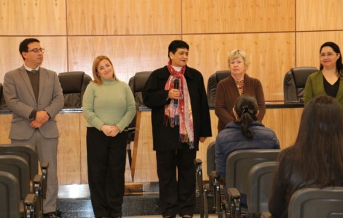 Acompañó la jornada la presidenta del Consejo de Administración Judicial de la Circunscripción Judicial de Guairá, doctora Elsa Escobar de Keudell.