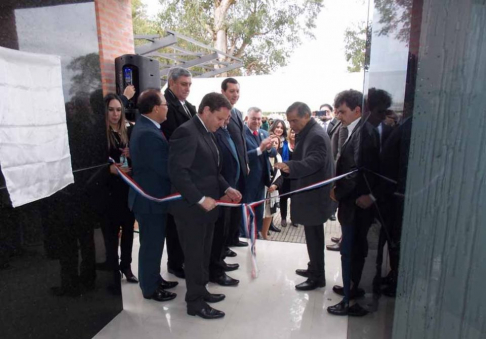Juzgado de Paz de 1° de Marzo fue inaugurada esta mañana, en la Circunscripción Judicial de Cordillera.