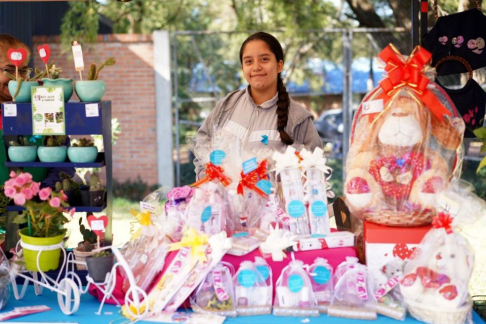 Secretaría de Género del PJ asistió a feria de mujeres emprendedoras