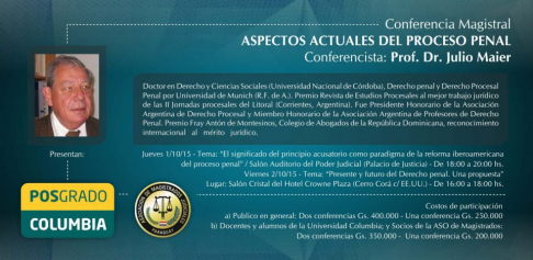 Afiche del evento.