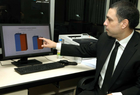 El director de Auditoría de Gestión Judicial de la Corte Suprema de Justicia, abogado Mario Elizeche, presentó los resultados de trabajos realizados.