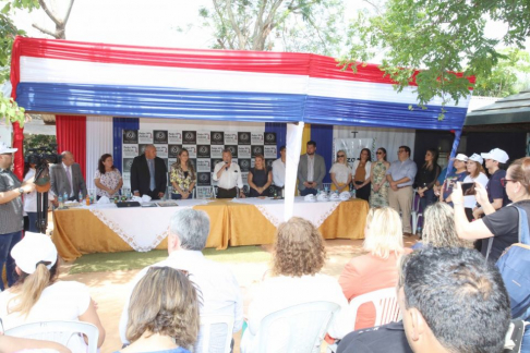 El ministro Eugenio Jiménez Rolón, superintendente de Central, participó del programa La Justicia llega a tu barrio.