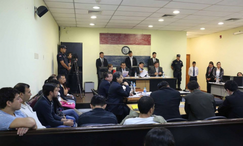 En la fecha prosiguió el juicio del caso Curuguaty.