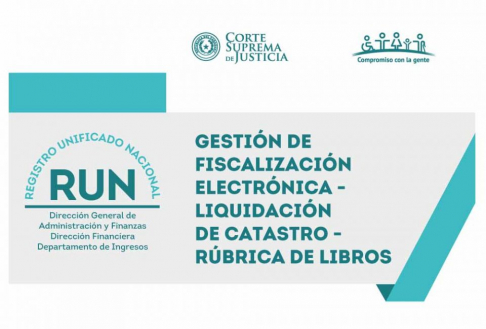 Se pone en funcionamiento el sistema de trámites de rúbrica de libros del RUN
