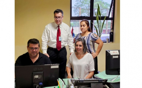Capacitaron sobre Trámite Electrónico en Juzgados de Guairá