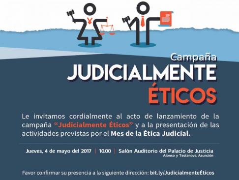 El acto se iniciará a las 10:00 en el Salón Auditorio del Palacio de Justicia.
