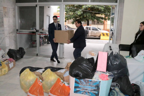 Donación recibida de Caazapá.