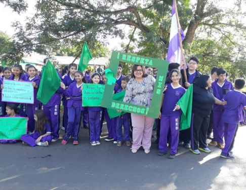Campaña Lazo Verde en San Pedro