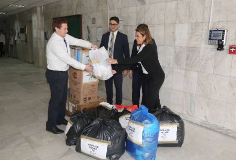 La campaña solidaria es una iniciativa de la Corte Suprema de Justicia para ayudae a los compatriotas en situación de emergencia por inundaciones.