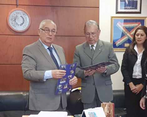 El ministro responsable del SNFJ, Miguel Óscar Bajac, participó de la firma del Memorando de Entendimiento.
