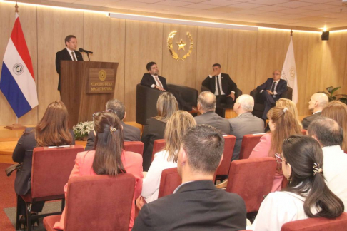 Ministros de la Corte Suprema participaron en la jornada de apertura del 24.° Programa de Formación Continua Especializada en Razonamiento Probatorio