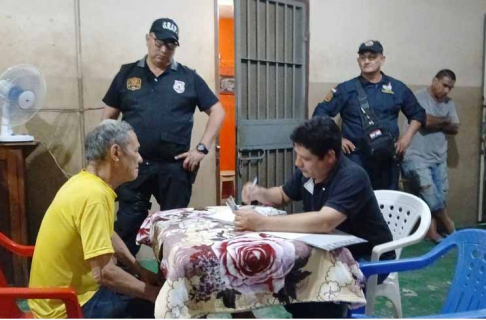 Verificaron situación procesal de personas en Penitenciaría de San Pedro