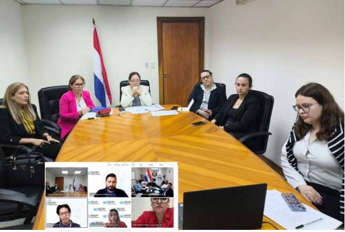 Representantes de la Oficina Técnica Penal coordinaron la mesa técnica en la que se abordó el manejo de sustancias estupefacientes y precursores químicos