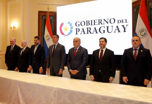 Presidente Benítez Riera participó del acto de promulgación de ley sobre prevención de la corrupción.