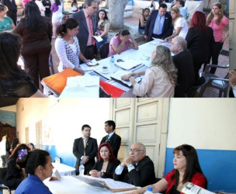 Ministros de la Sala Penal verificaron procesos en el Buen Pastor