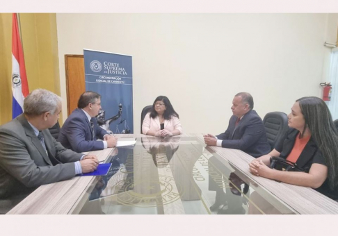 Día de gobierno en la ciudad de Salto del Guairá.