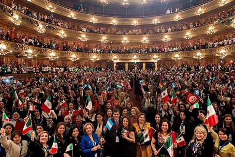 La 14ª Conferencia Bienal cuenta con la participación de más de novecientas juezas de setenta países del mundo.