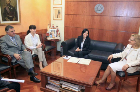 Durante el encuentro.