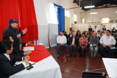 El presidente de la Corte Suprema de Justicia instó a trabajar en forma conjunta.