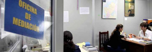 Oficina de Mediación del Palacio de Justicia de Asunción.