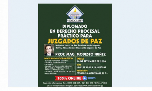 Afiche de la capacitación.