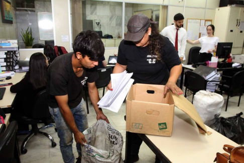 Residuos entregados para reciclaje y sostenibilidad ambiental de la CSJ