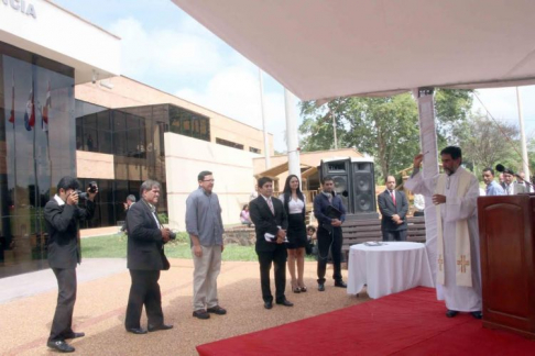La Corte Suprema de Justicia inauguró esta mañana los juzgados de Primera Instancia de la ciudad de Horqueta, Circunscripción Judicial de Concepción