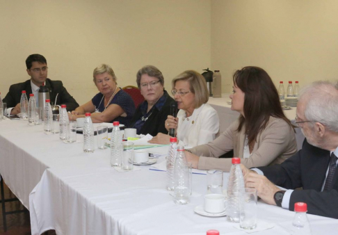 La ministra de la Corte Suprema de Justicia, doctora Alicia Pucheta participó del encuentro.