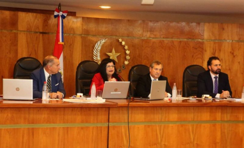 Presentaron Curso de Especialización y Máster en Justicia Constitucional y DD. HH. de la Universidad de Bolonia